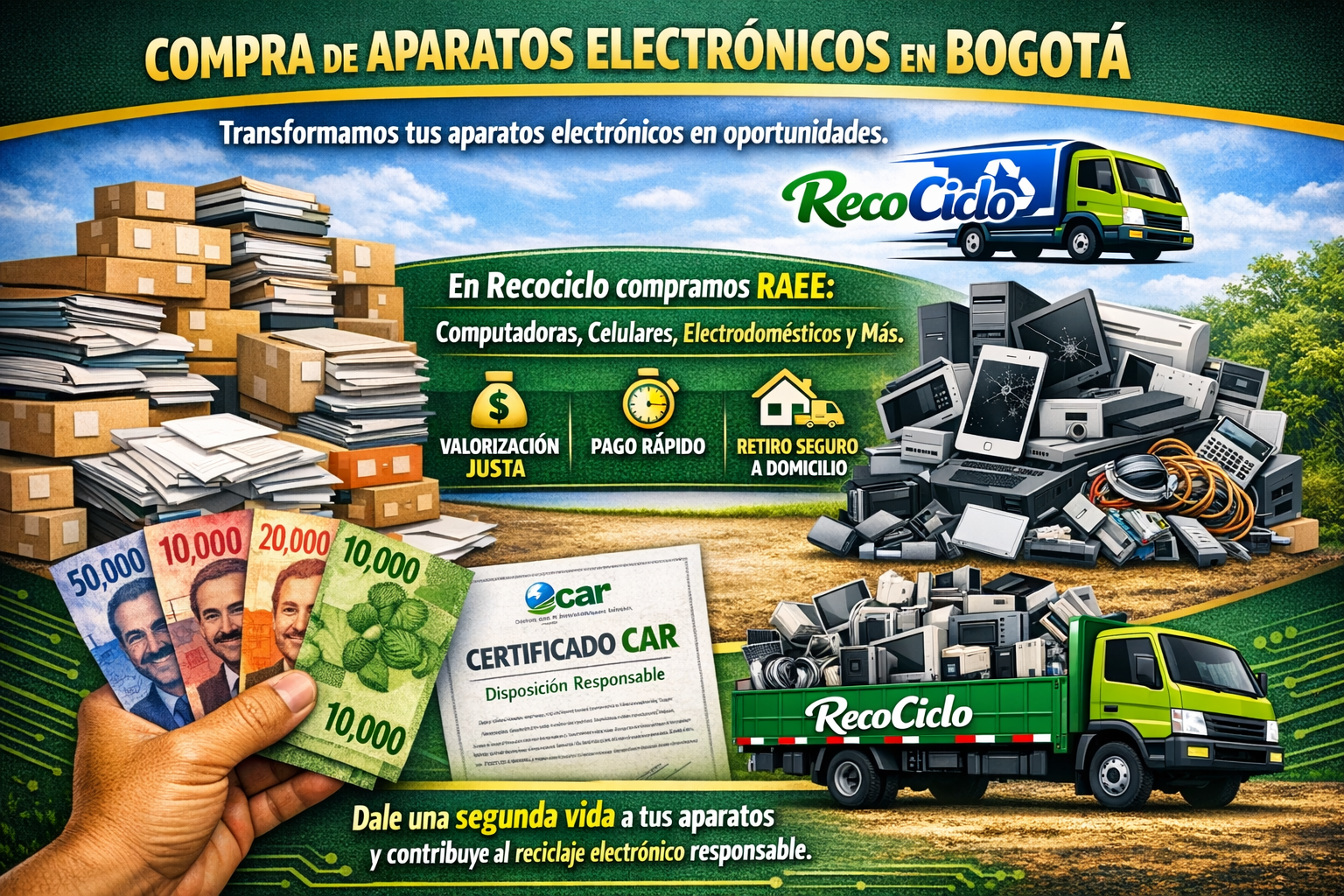 Compra de aparatos electronicos